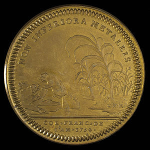 France, Louis XV, aucune dénomination : 1754