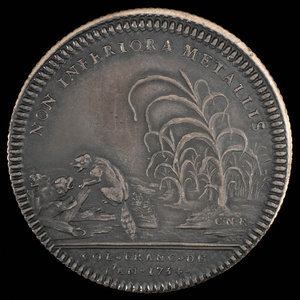 France, Louis XV, aucune dénomination : 1754