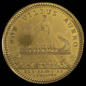 France, Louis XV, aucune dénomination : 1755