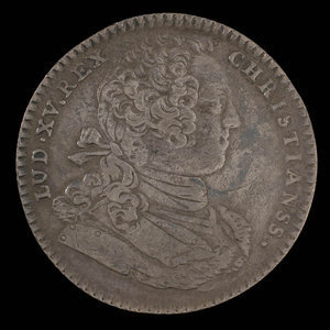 France, Louis XV, aucune dénomination : 1755