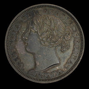 Canada, Victoria, 20 cents : 1858