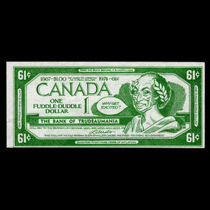 Canada, Parti Progressiste-Conservateur du Canada, 61 cents : 1974