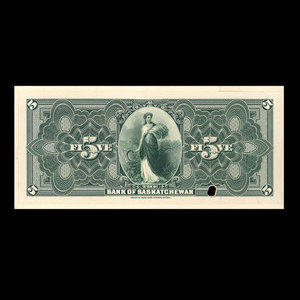 Canada, Bank of Saskatchewan, 10 dollars : 1 mai 1913