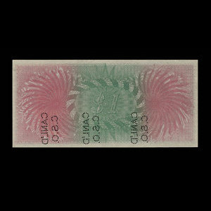 Canada, Gouvernement de Terre-Neuve, 1 dollar : 1912