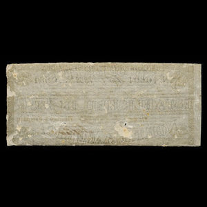 Canada, Bank of British North America, 1 dollar : 1 septembre 1838