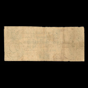 Canada, Phenix Bank, 2 dollars : 1841