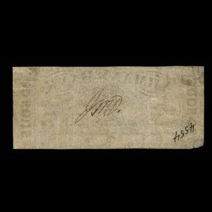 Canada, Arman's Bank, 15 pence : 1 août 1837