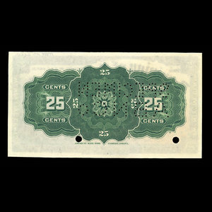 Canada, Dominion du Canada, 25 cents : 2 janvier 1900