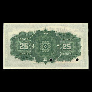 Canada, Dominion du Canada, 25 cents : 2 janvier 1900