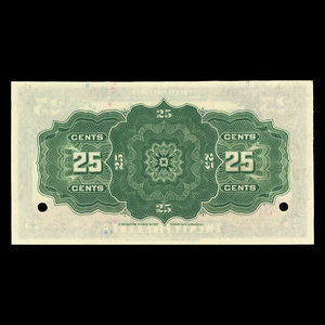 Canada, Dominion du Canada, 25 cents : 2 juillet 1923