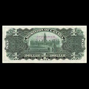 Canada, Dominion du Canada, 1 dollar : 31 mars 1898