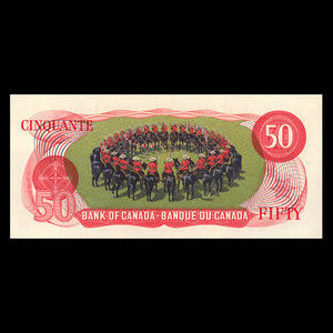 Canada, Banque du Canada, 50 dollars : 1975