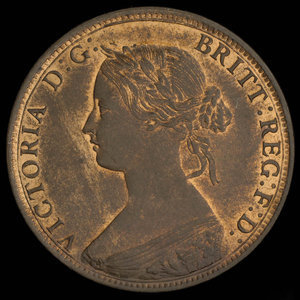 Canada, Victoria, 1 cent : 1864