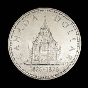 Canada, Élisabeth II, 1 dollar : 1976