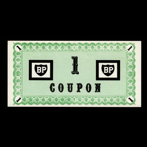 Canada, BP (British Petroleum) Canada Ltée., 1 coupon : 1976