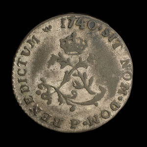 France, Louis XV, 2 sous : 1740