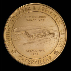 Canada, Finning Tractor & Equipment Co. Ltd., aucune dénomination : 1964