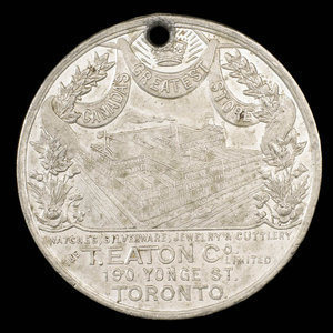 Canada, Eaton's, aucune dénomination : juillet 1897