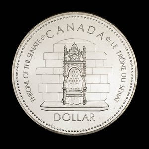 Canada, Élisabeth II, 1 dollar : 1977