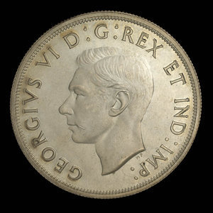 Canada, Georges VI, 1 dollar : 1938