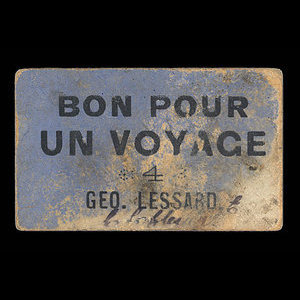 Canada, Geo. Lessard & Cie., 1 voyage : 1925