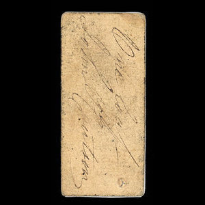 Canada, John Hantson, 1 pain : 1838