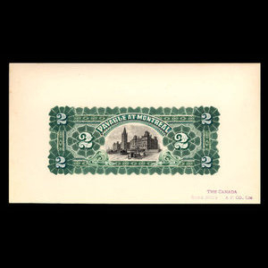 Canada, Dominion du Canada, 2 dollars : 1 juin 1886