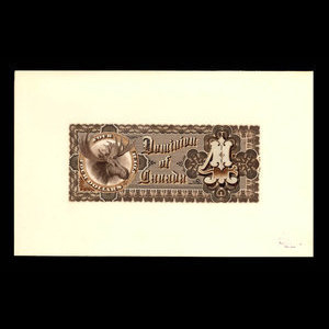 Canada, Dominion du Canada, 4 dollars : 1891