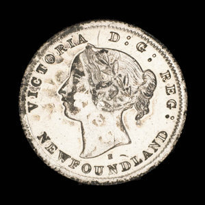 Canada, Victoria, 5 cents : 1873