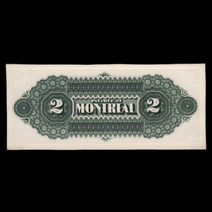 Canada, Dominion du Canada, 2 dollars : 1870