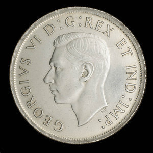 Canada, Georges VI, 1 dollar : 1939