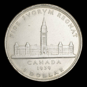 Canada, Georges VI, 1 dollar : 1939