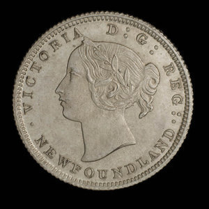Canada, Victoria, 5 cents : 1870