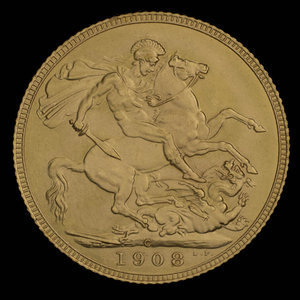 Canada, Édouard VII, 1 souverain : 1908