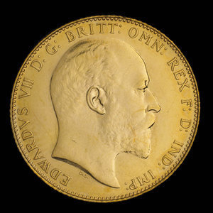 Canada, Édouard VII, 1 souverain : 1909