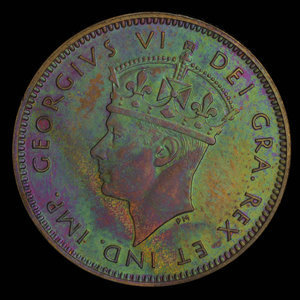 Canada, Georges VI, 1 cent : 1942