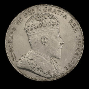 Canada, Édouard VII, 50 cents : 1907