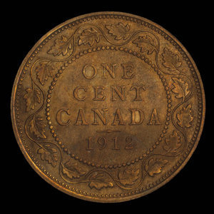 Canada, Georges V, 1 cent : 1912