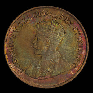 Canada, Georges V, 1 cent : 1920