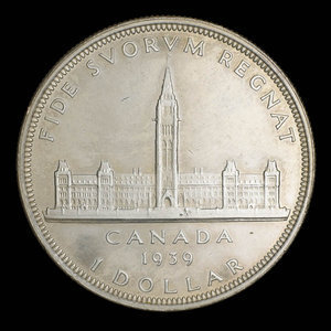 Canada, Georges VI, 1 dollar : 1939