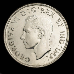 Canada, Georges VI, 1 dollar : 1945