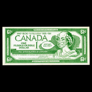 Canada, Parti Progressiste-Conservateur du Canada, 61 cents : 1974