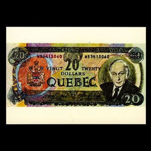 Canada, inconnu, 20 dollars : 1978