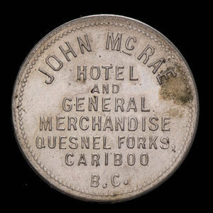 Canada, John McRae, 1 dollar : 1903