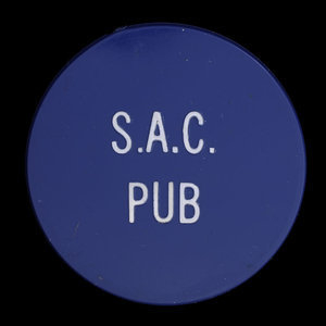 Canada, Student Activity Centre (S.A.C.) Pub, aucune dénomination : 1972