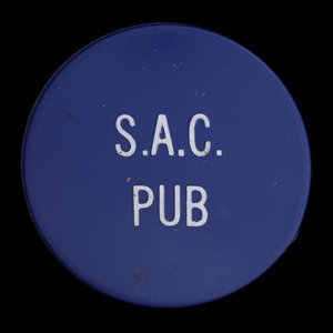 Canada, Student Activity Centre (S.A.C.) Pub, aucune dénomination : 1972