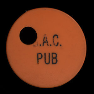 Canada, Student Activity Centre (S.A.C.) Pub, aucune dénomination : 1970