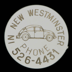 Canada, New Westminster Volkswagon Ltd., aucune dénomination : 1972