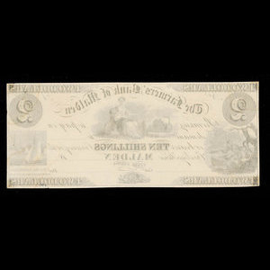 Canada, Farmers' Bank of Malden, 2 dollars : 1840