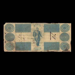 Canada, Banque du Peuple (People's Bank), 5 dollars : 11 juillet 1835